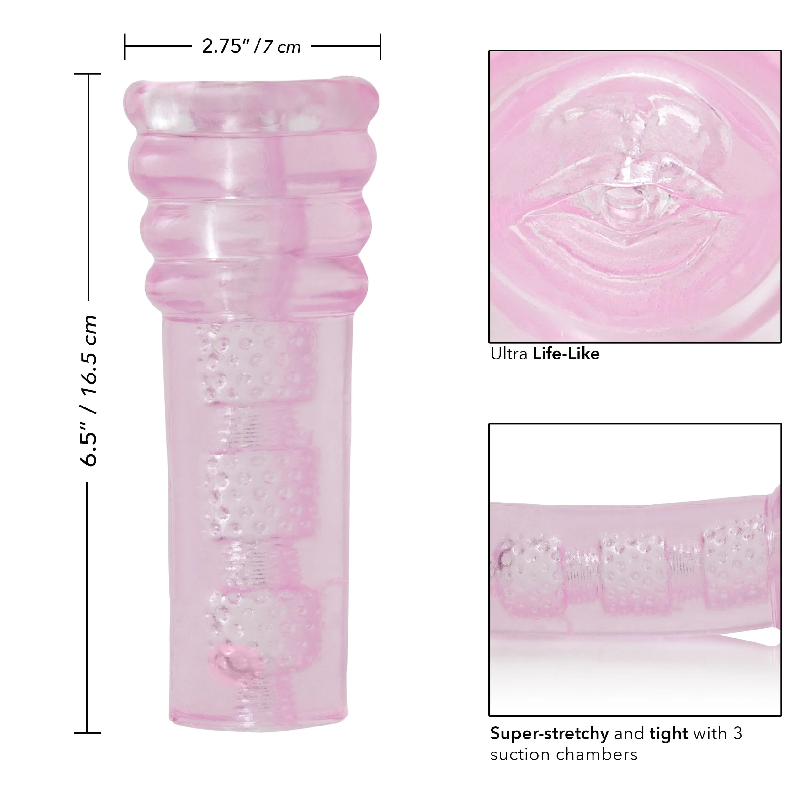 Sue Johanson Super Head Honcho 加长纹理飞机杯