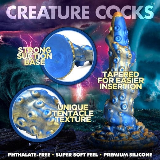 Creature Cocks Kraken 吸盘底座硅胶假阳具