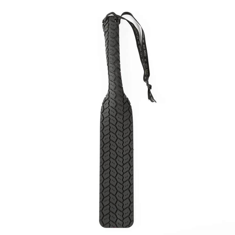 Sei Mio Tread Carefully Textured Spanking Paddle with Two Sides