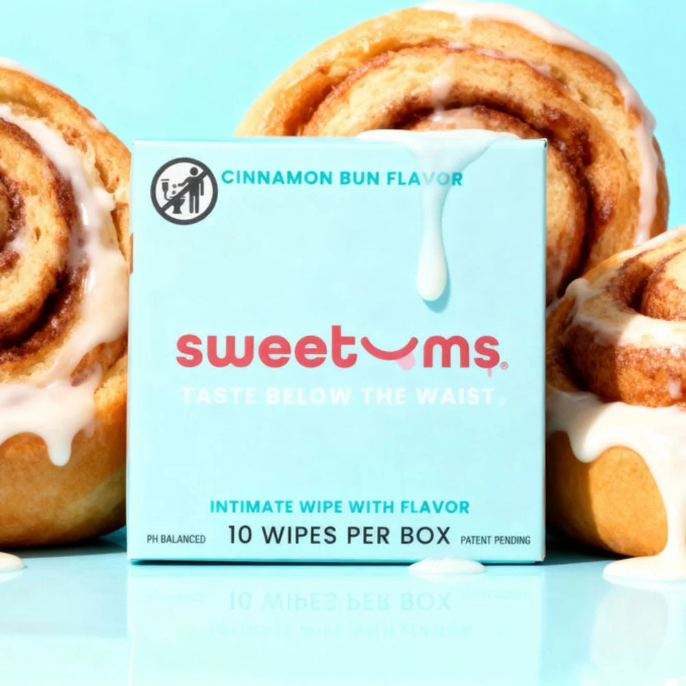 Sweetums Personal Flavored Intimate Wipes