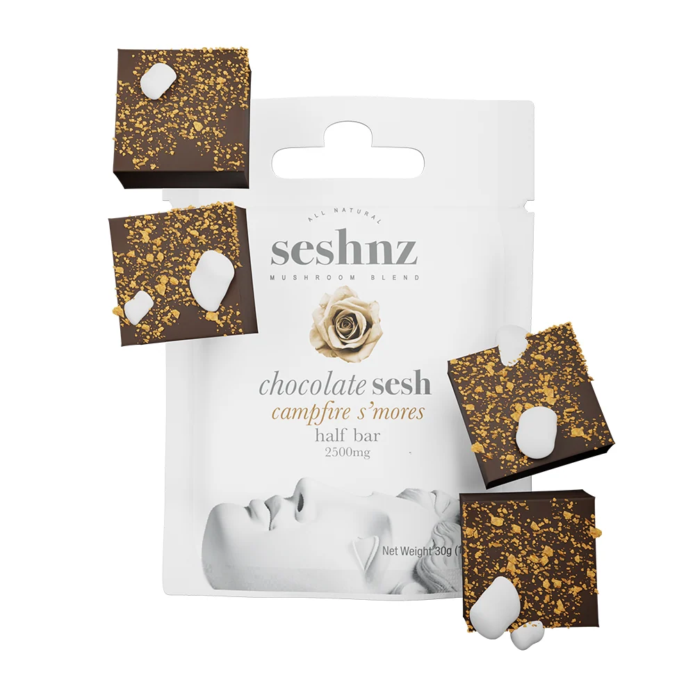 Seshnz Mushroom Blend Chocolate Half Bar - 2500 mg