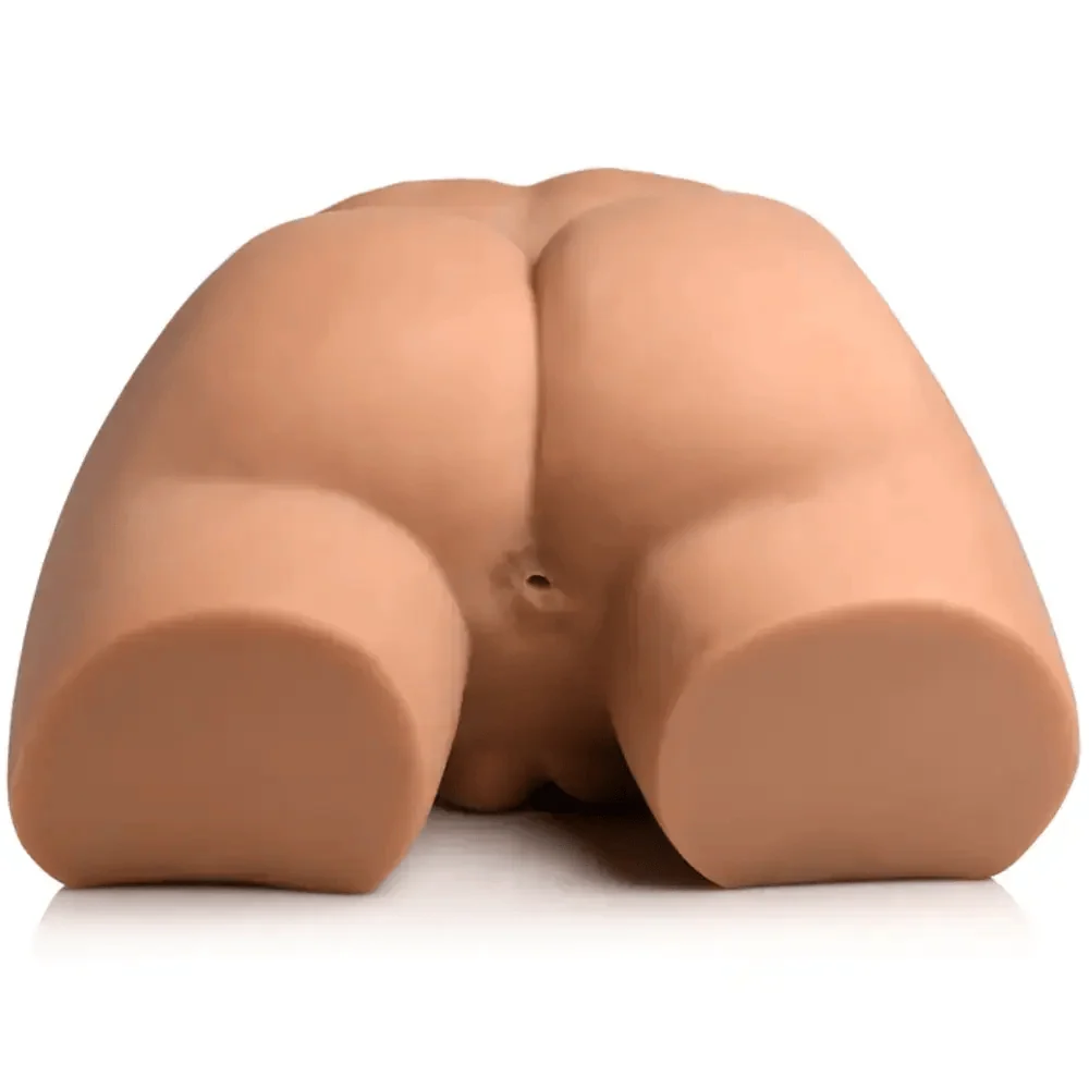 Jock Auto-Squeezing and Vibrating Male Masturbator with Poseable Dildo