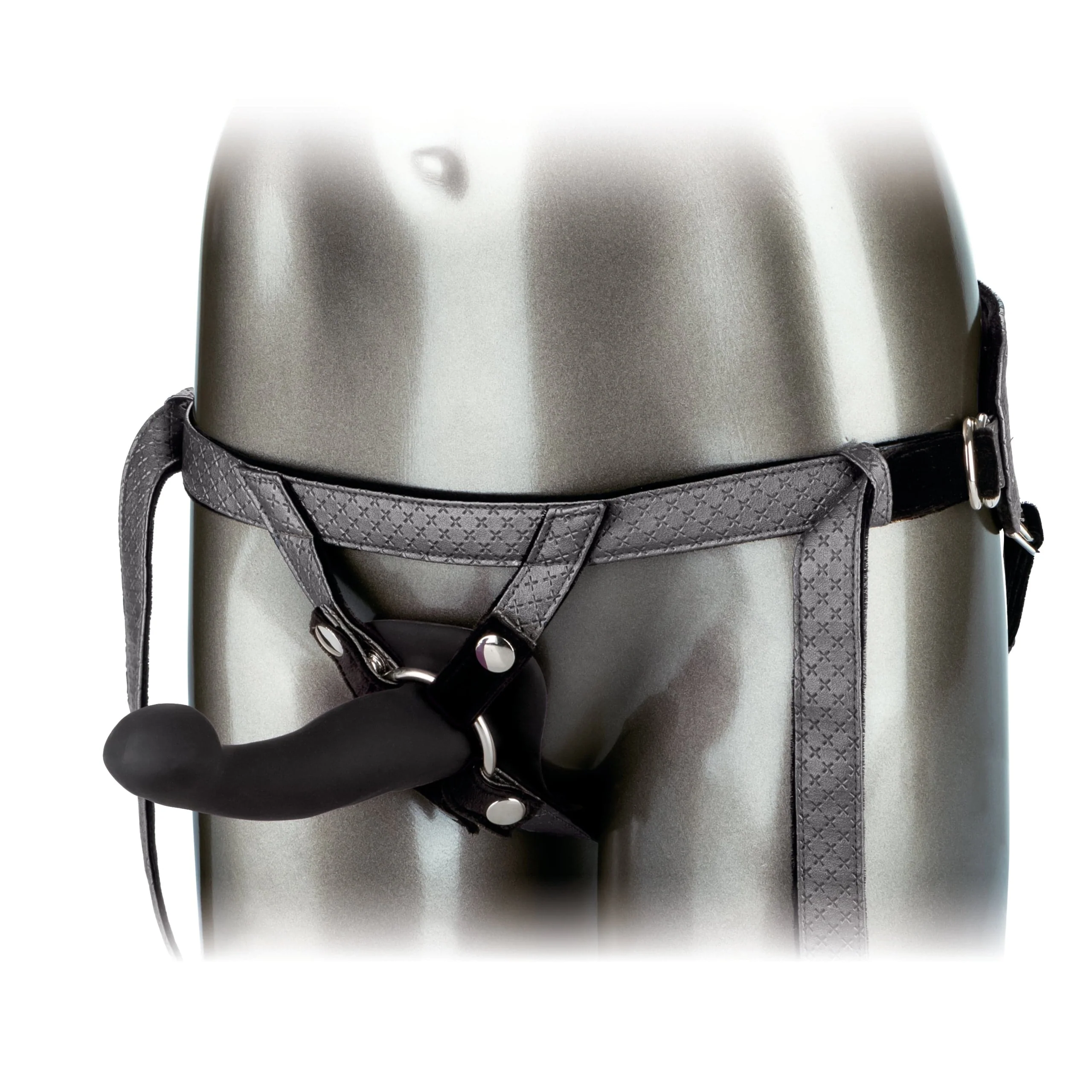Her Royal Harness The Royal Vibrating Set with Probe and Three Rings