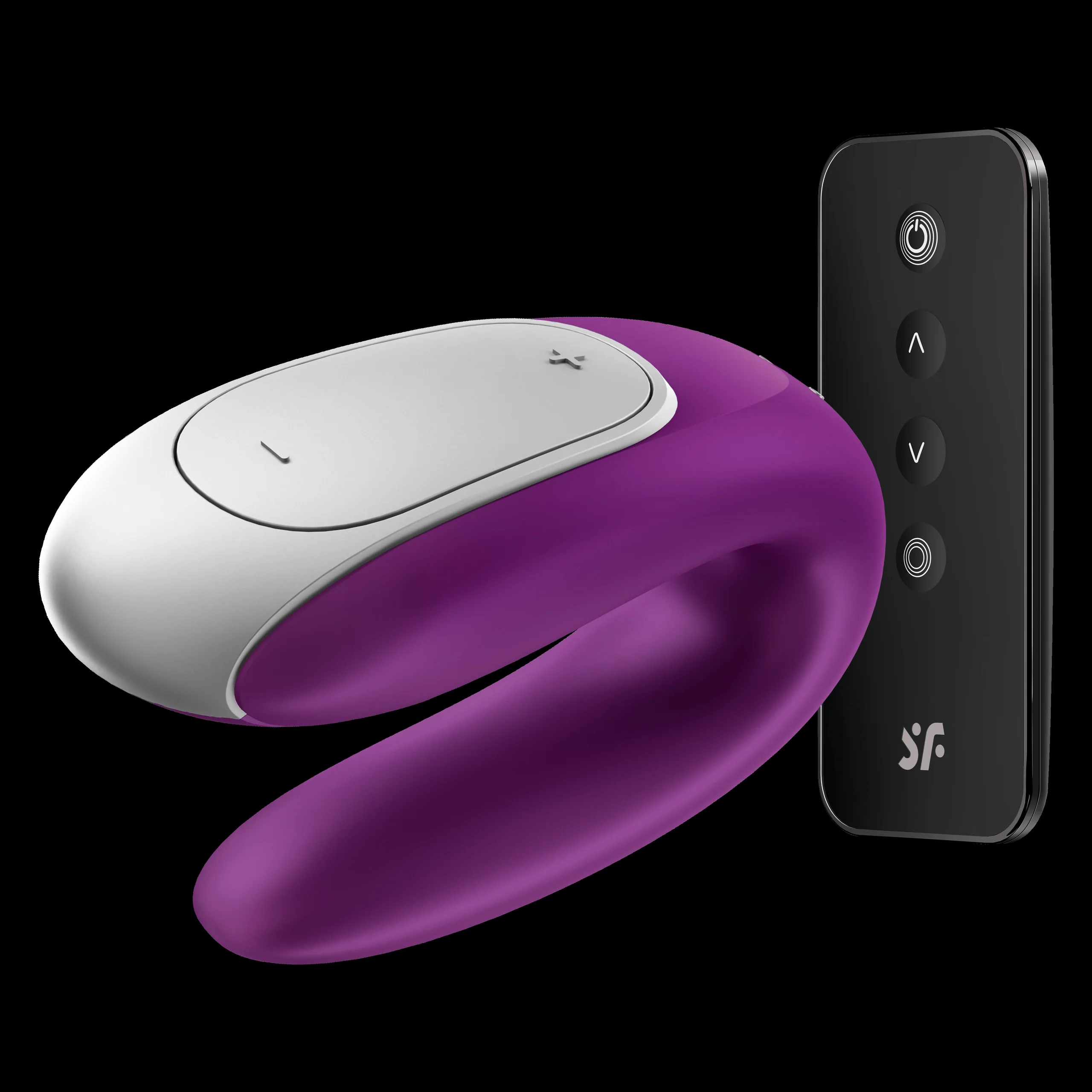 Satisfyer Double Fun U-Shape Couples Vibrator with Dual Motors