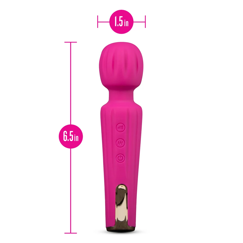 Blush Collection Allana Wand with Flexible Head and RumboTechT Motor