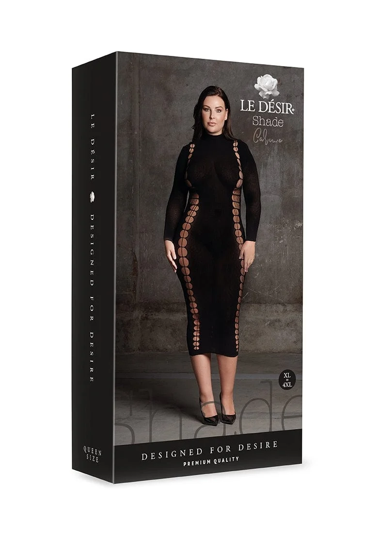 Le Desir Carme XI Turtleneck Dress with Inverted Triangle Back