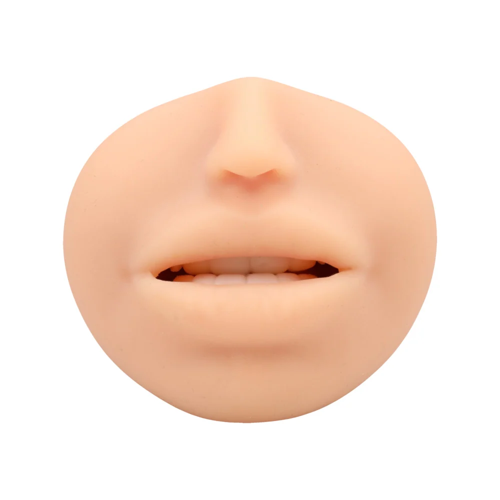The Super Sucker Cum Guzzler Ultraskyn Mouth Stroker by Doc Johnson