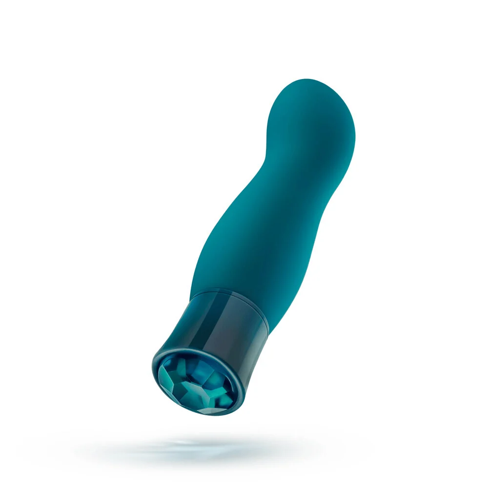 Blush Oh My Gem Fierce Blue Topaz Warming Bullet Vibrator