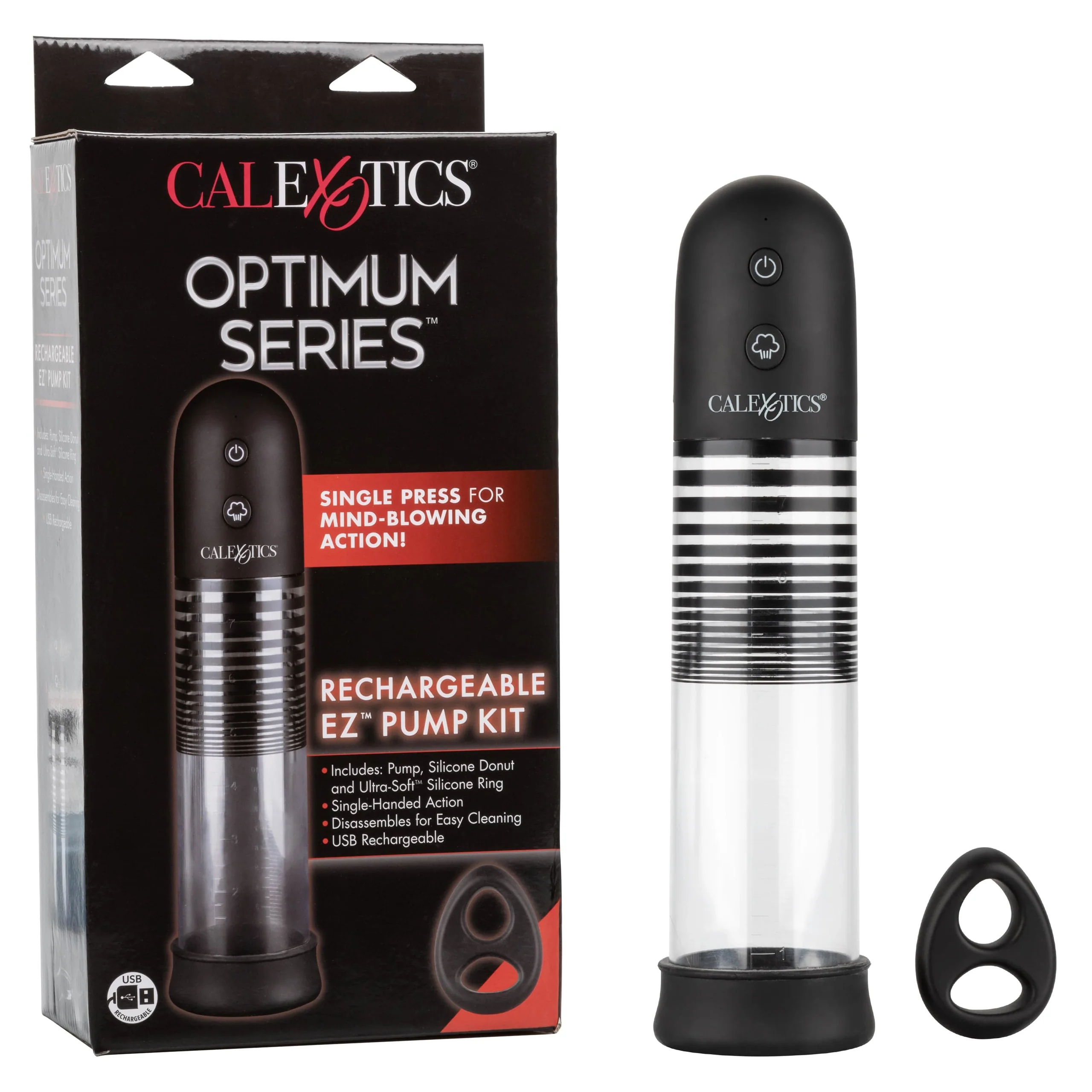Optimum Series 充电式 EZ 泵套装，附双硅胶环