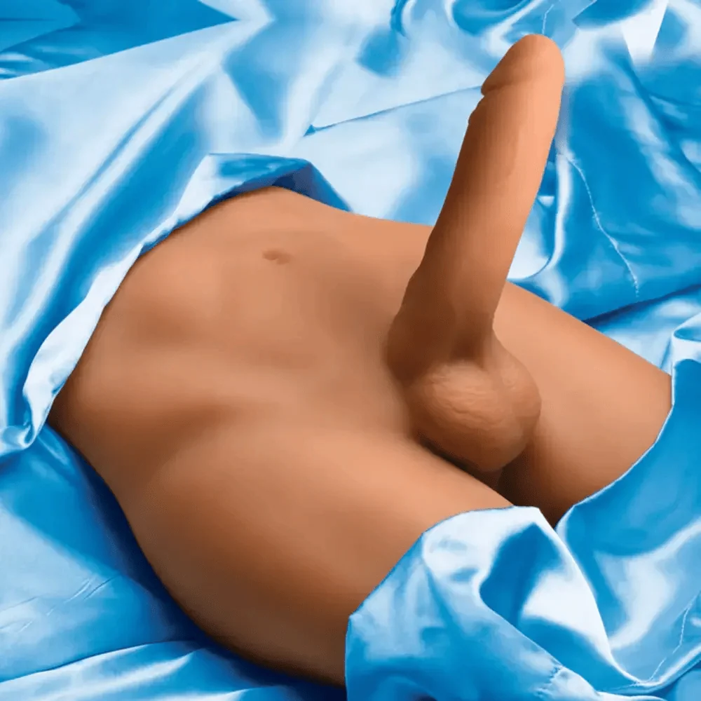 Jock Male Sex Partner Doll with Thrusting Warming Dildo and Remote