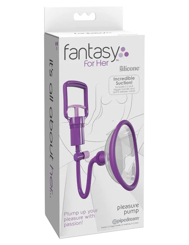Fantasy For Her Manual Pump Kit for Intense Suction Stimulation