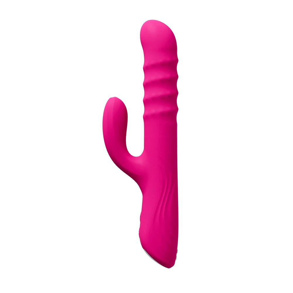 Lovense Velvo App-Controlled Rabbit Vibrator with Rolling Beads and NeoSpin