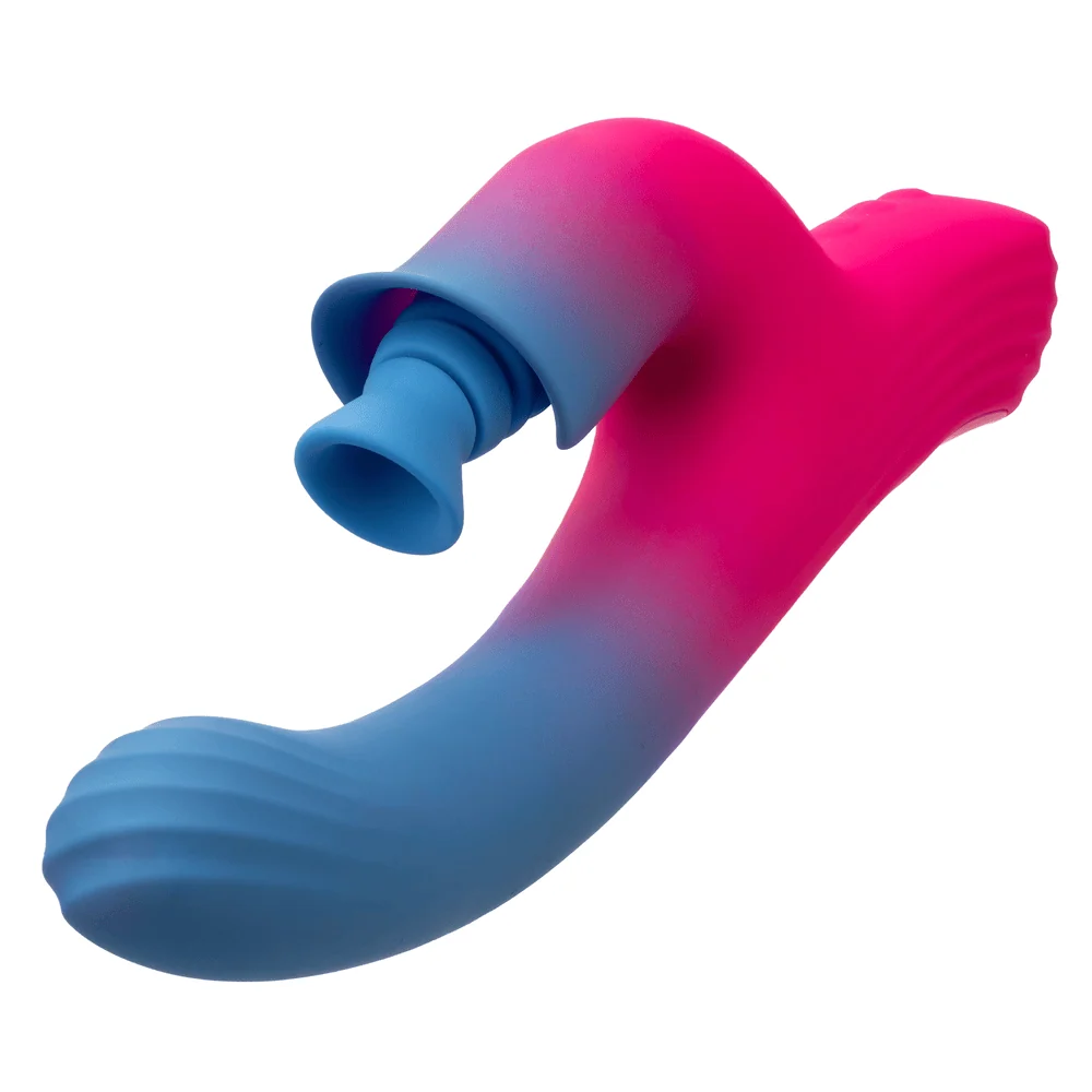 Elation Dual Stimulator Rabbit Vibrator with Suction
