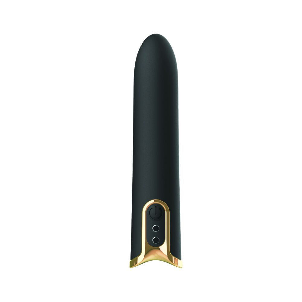 Nasstoys Mini's Royal Black Bullet Vibrator with Silicone Coating