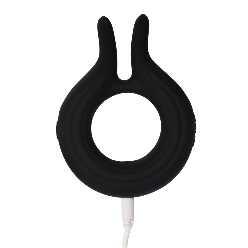 Hung Vibrating Flicker Ring with Dual Flickers and Remote Control