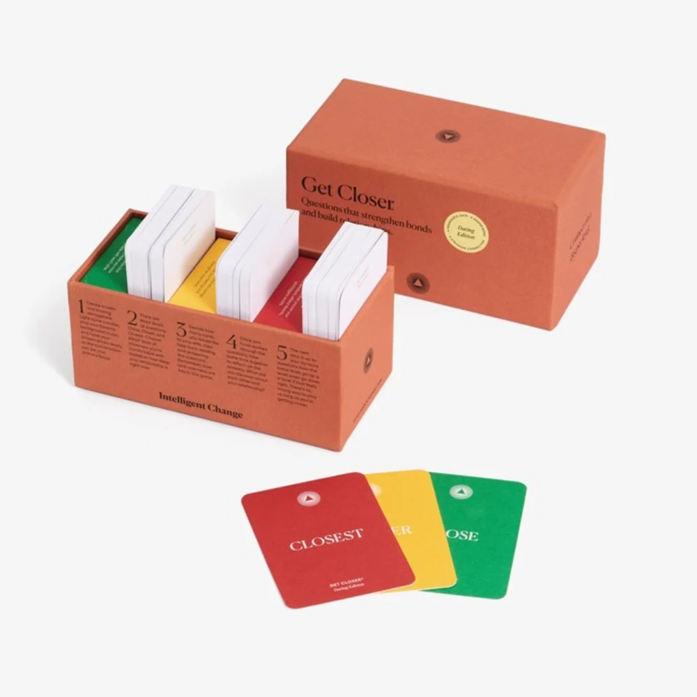 Intelligent Change Get Closer Dating Edition Couples Question Card Game