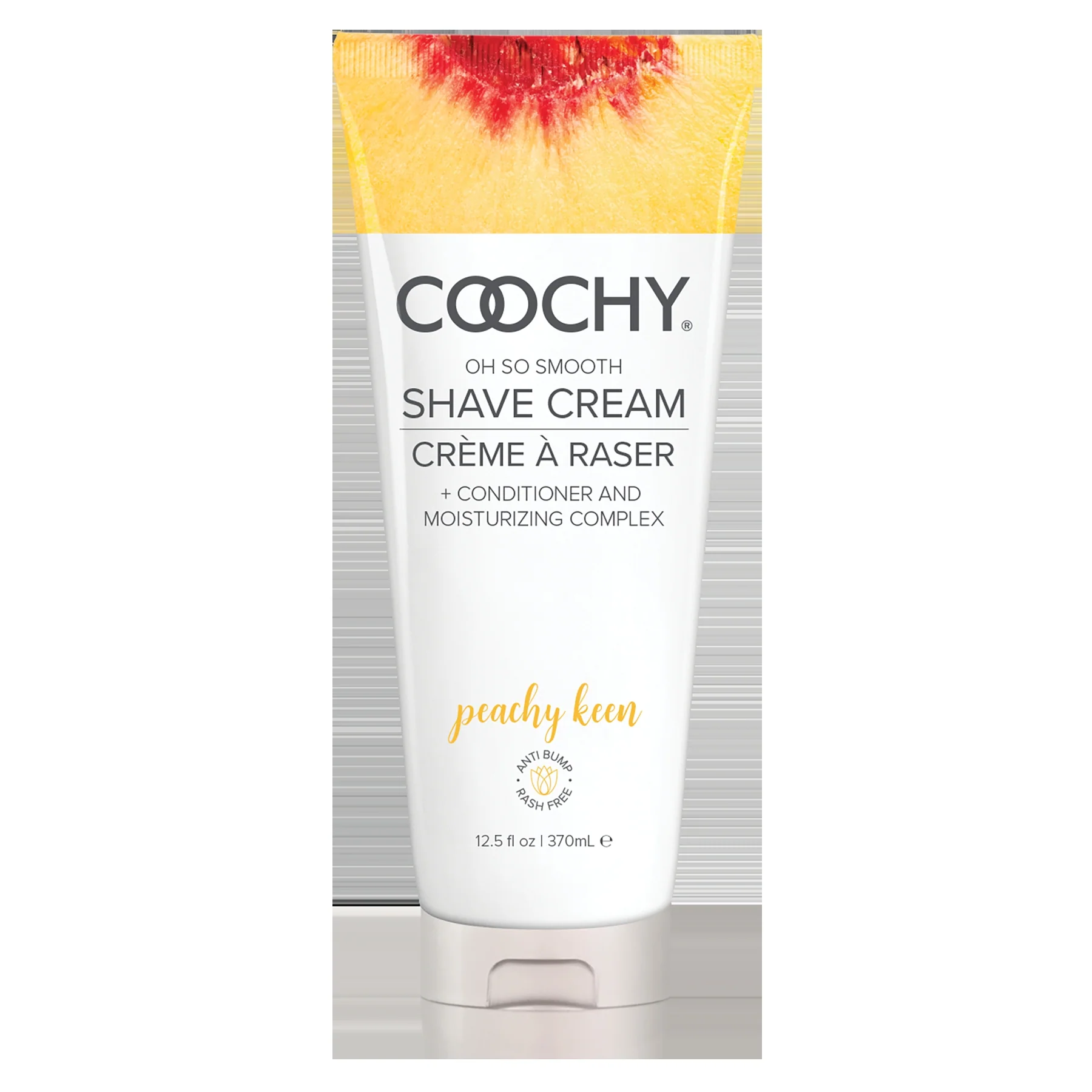 Coochy Shave Cream Peachy Keen with Georgia Peaches, Sugar Cane and Vanilla