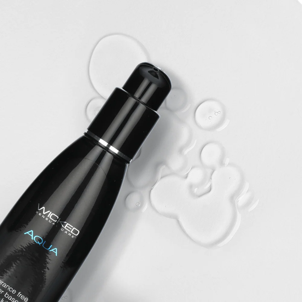 Wicked Sensual Aqua Water-Based Lubricant with Aloe and Vitamin E