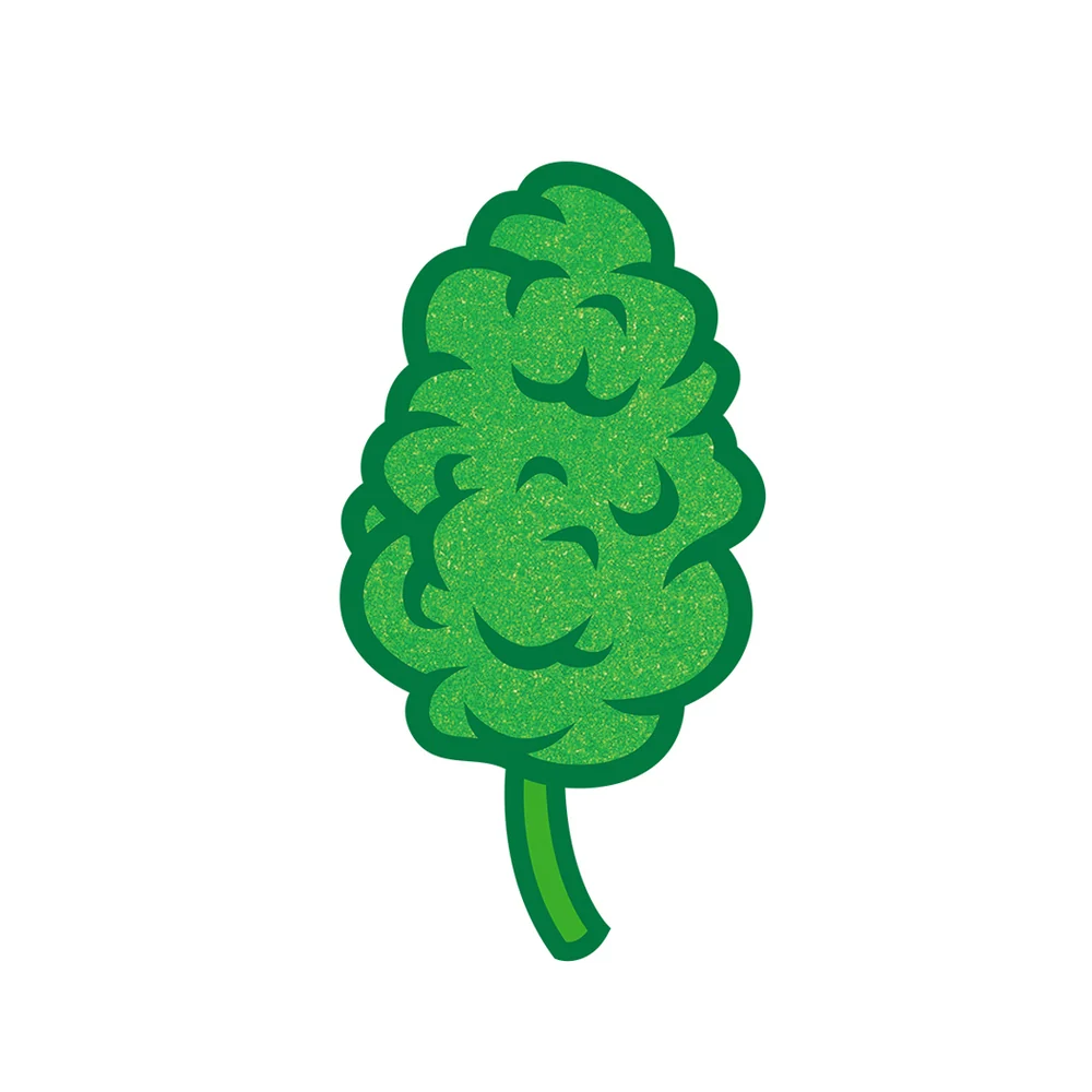 Weed Nug Enamel Lapel Pin for Jackets, Hats and Bags
