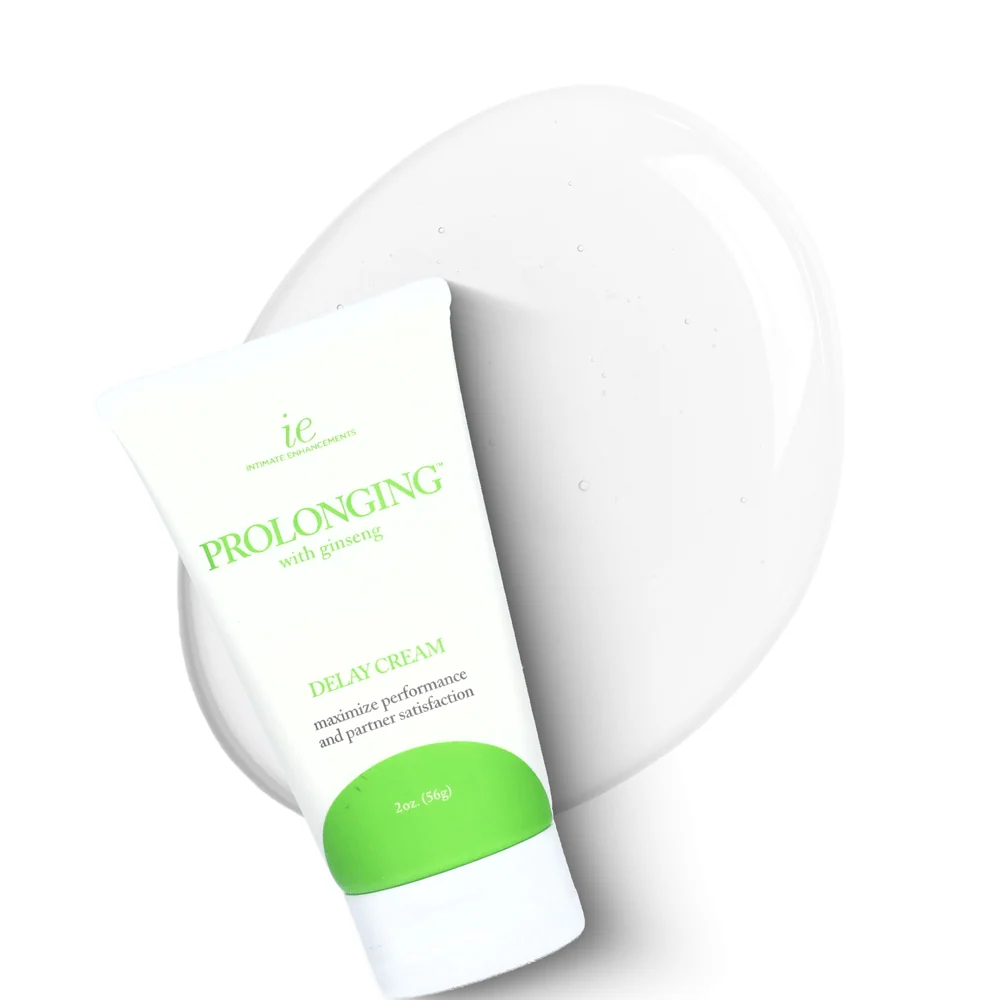 Intimate Enhancements Prolonging Delay Cream with Ginseng and 7.5% Benzocaine