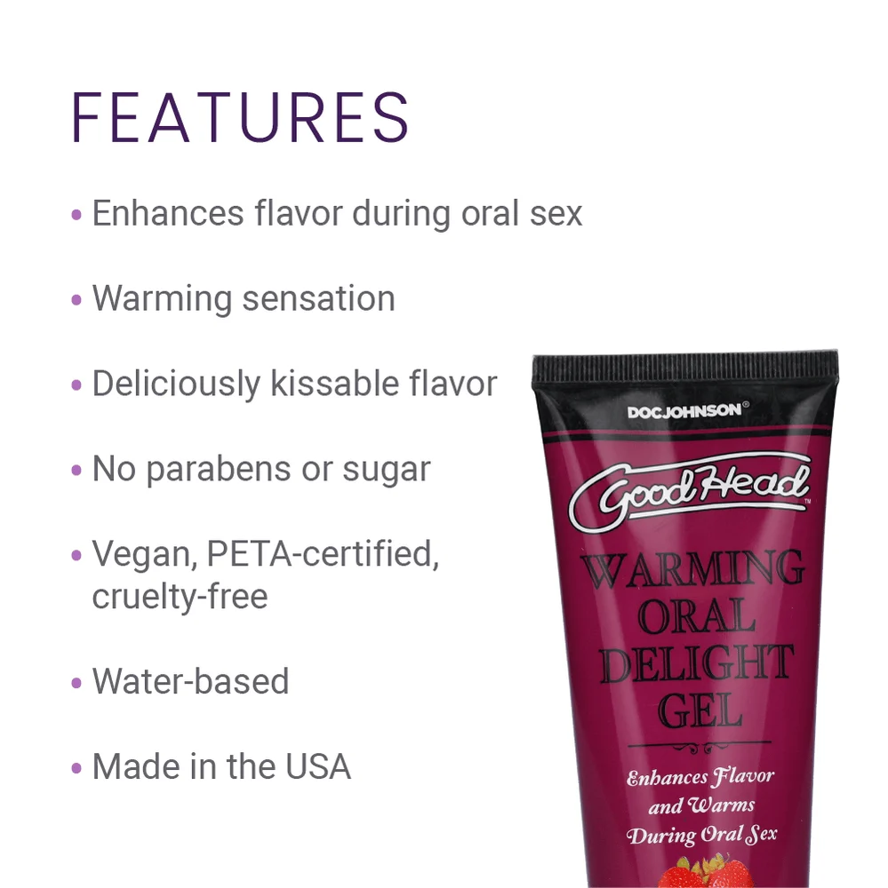 GoodHead Warming Oral Delight Gel for Oral Sex