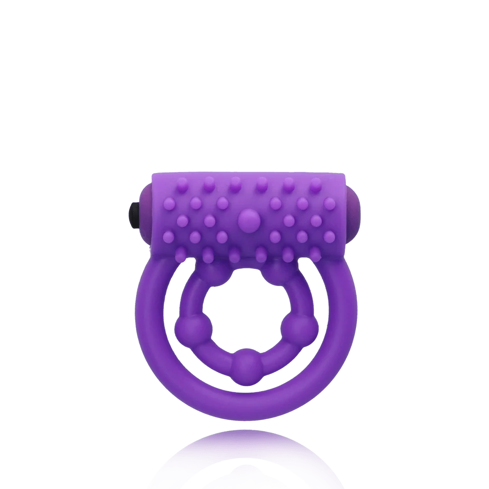 Fantasy C-Ringz Purple Vibrating Prolong Performance Ring