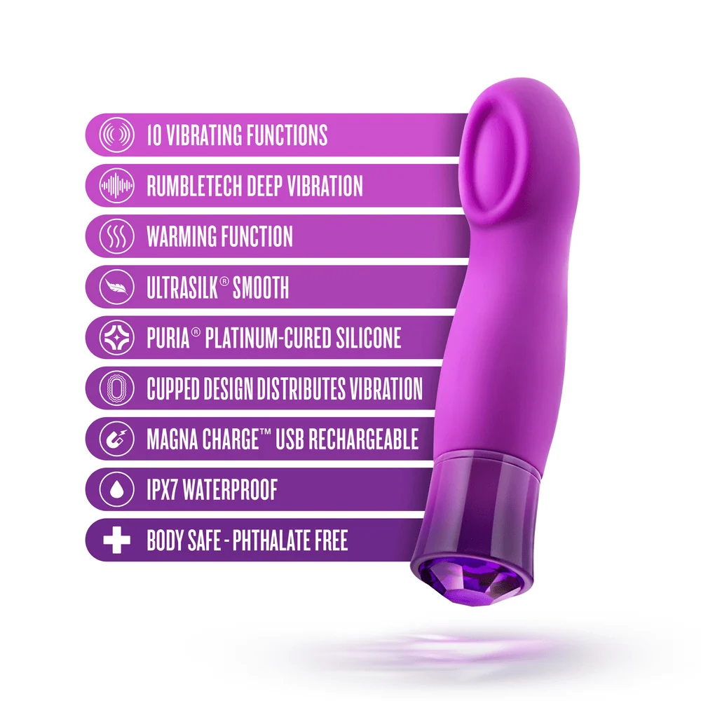 Blush Oh My Gem Charm Amethyst Bullet Vibrator
