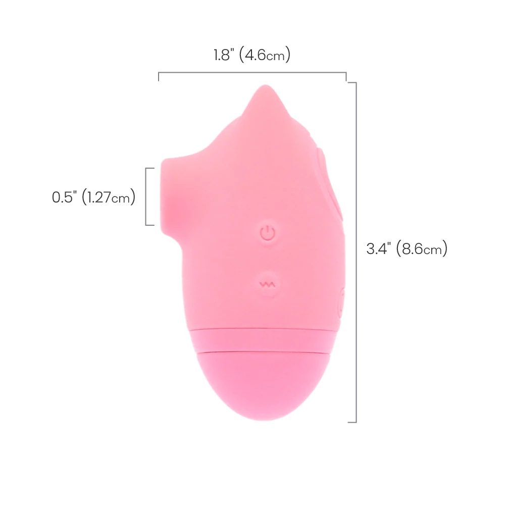 Inmi Shegasm Kitty Licker 5X 3-in-1 Clitoral Stimulator