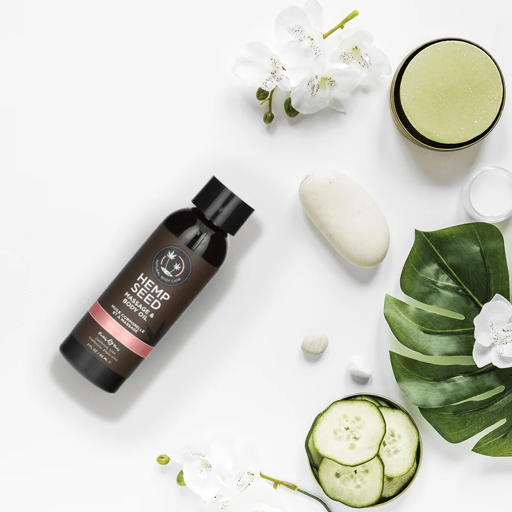 Earthly Body Hemp Seed Massage Oil