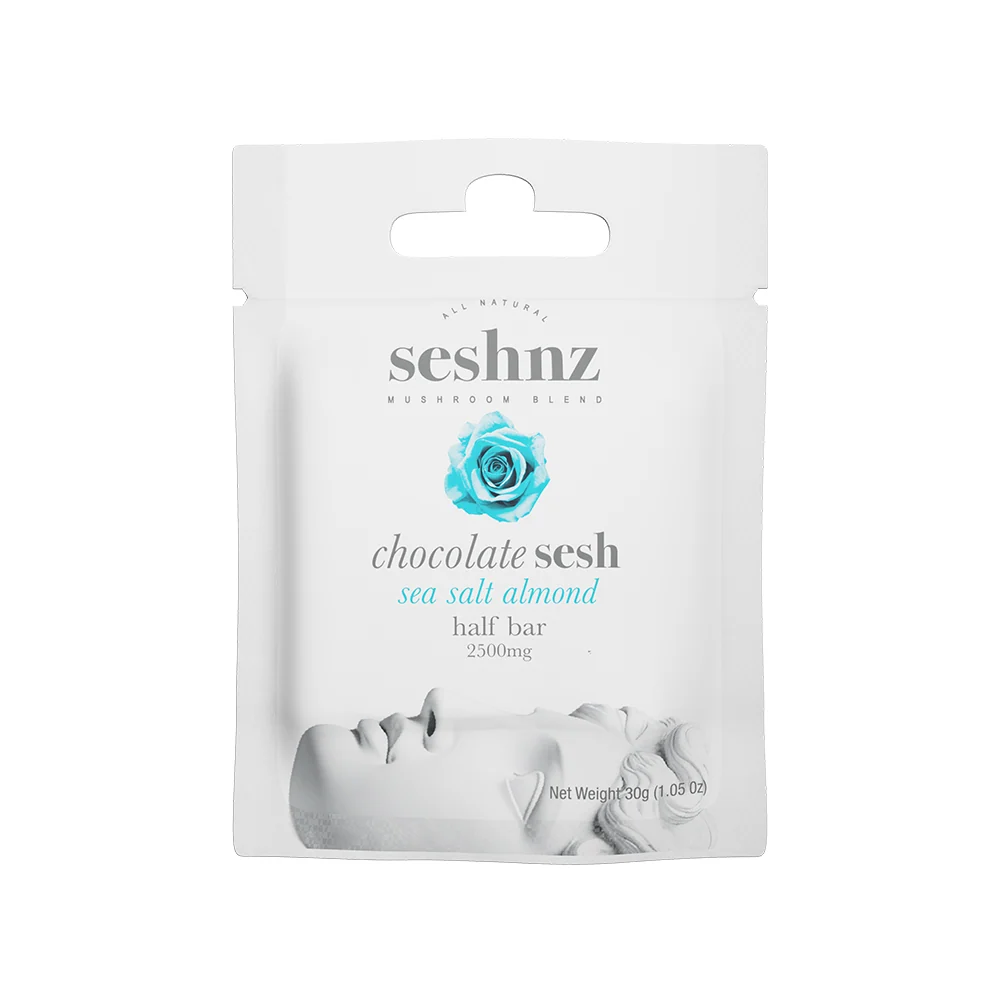 Seshnz Mushroom Blend Chocolate Half Bar - 2500 mg