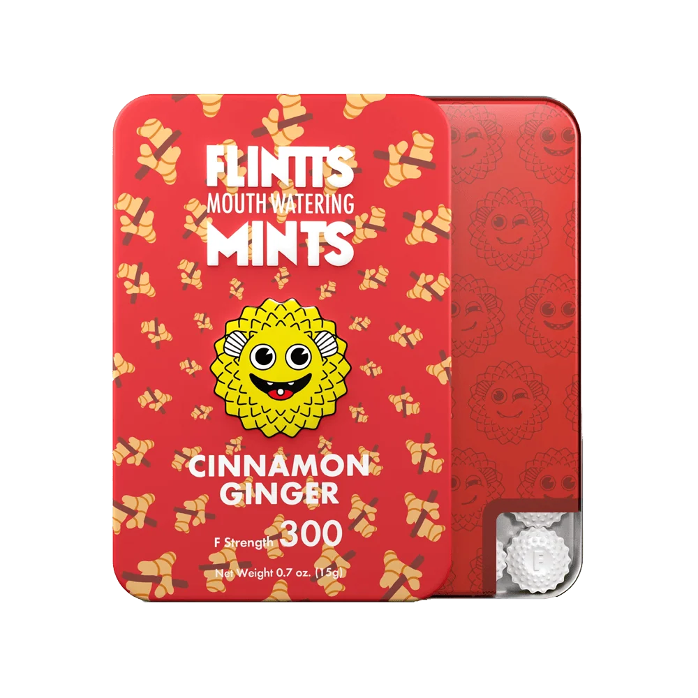 Flintts Cinnamon Ginger Mints with Warming Spice