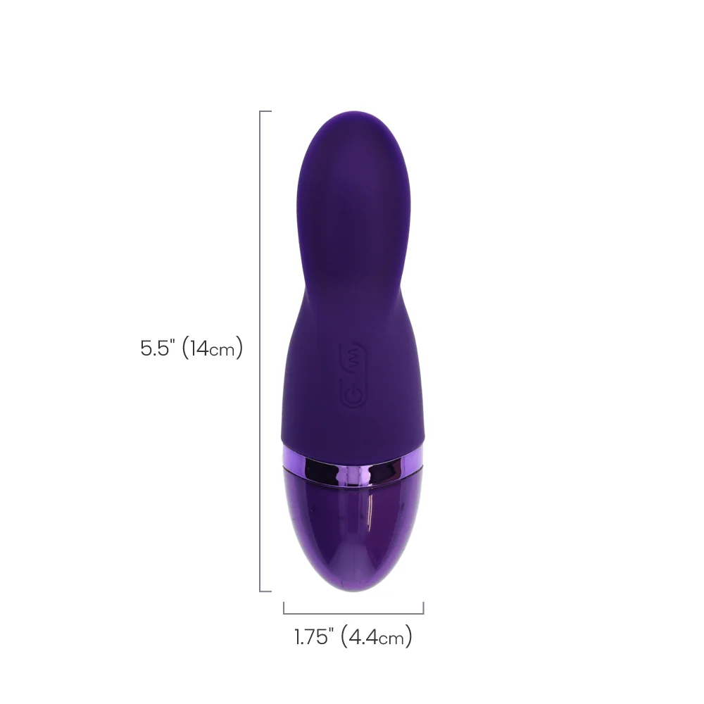 Aura™ Teaser Silicone Massager with 12 Vibration Functions