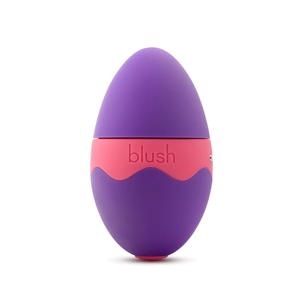 Blush Aria Flutter Tongue Purple Egg Vibrator with 7 Flicking Modes