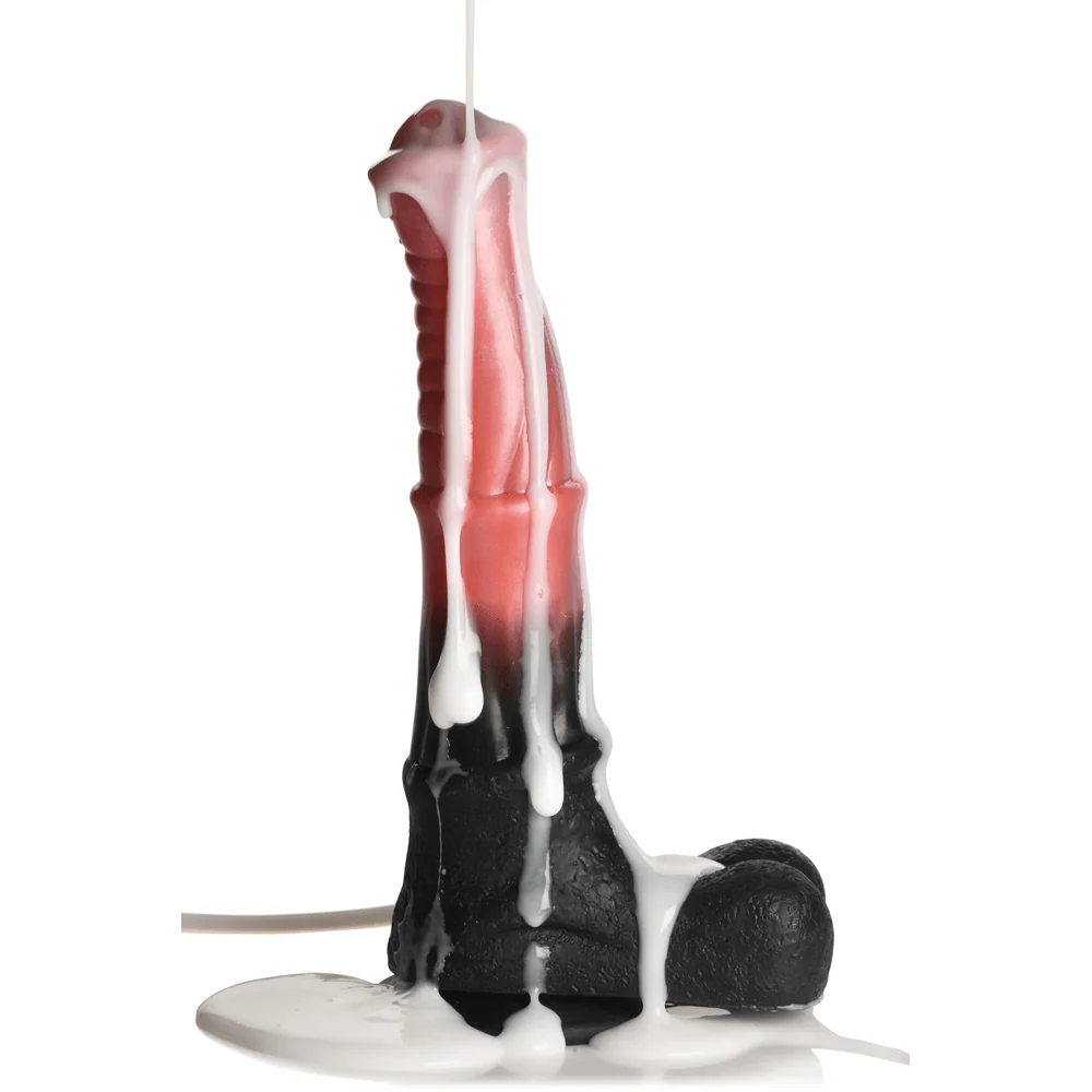 Creature Cocks Centaur Explosion 喷射液体硅胶假阳具