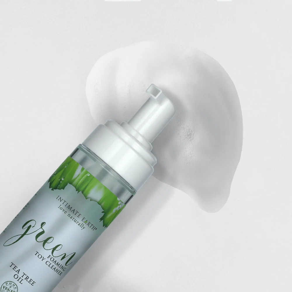 Intimate Earth Green Tea Foaming Toy Cleaner with Guava Bark