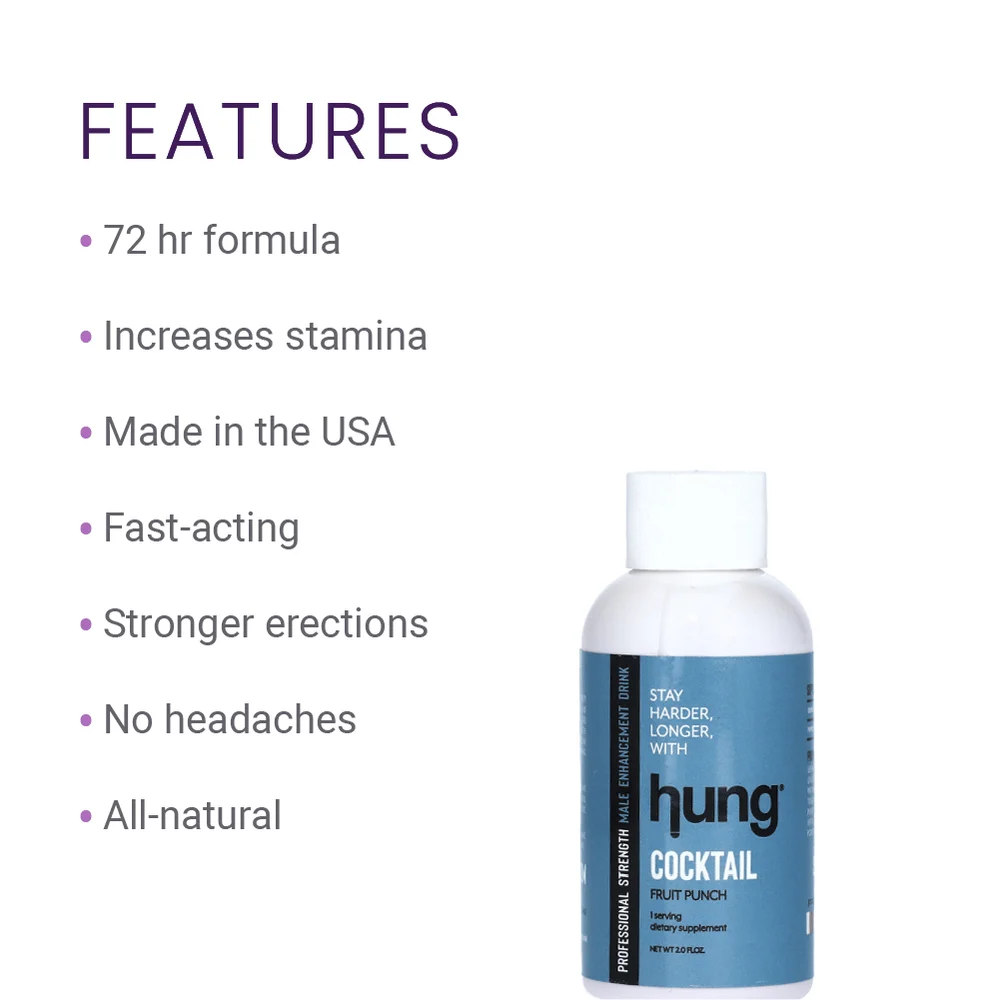 Hung Cocktail Three-Day Formula for On-the-Go Use