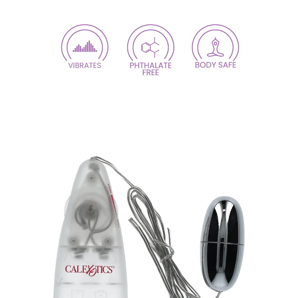 Pocket Exotics Vibrating Silver Bullet for Targeted Pleasure