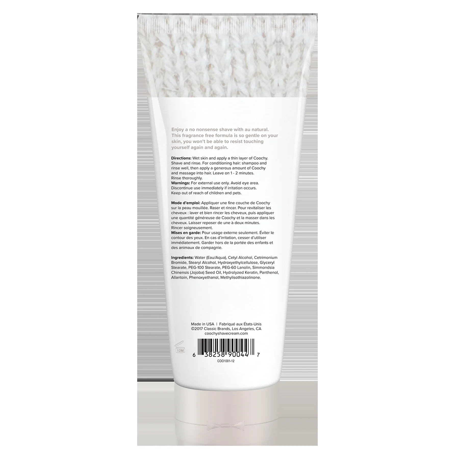 Coochy Shave Cream - Au Natural