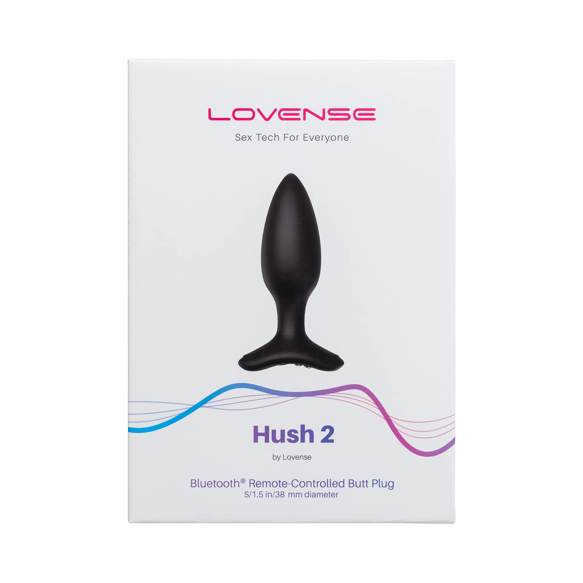 Lovense Hush 2 Bluetooth-Controlled Anal Plug