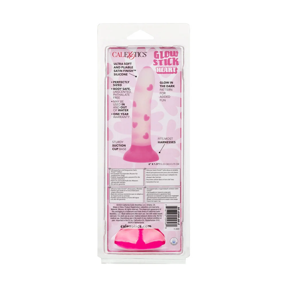 Glow Stick Glow in the Dark Dildo with Suction Cup