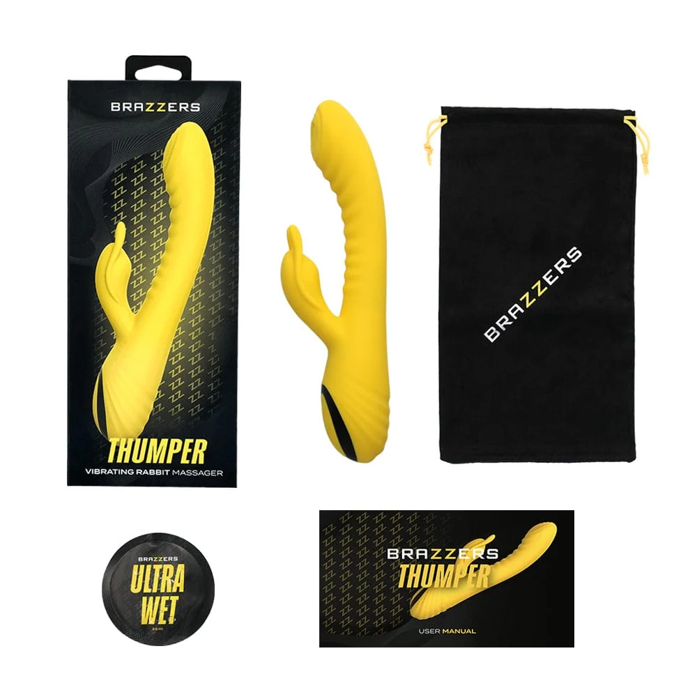 Brazzers Thumper 振动兔形按摩器（50 多种模式）