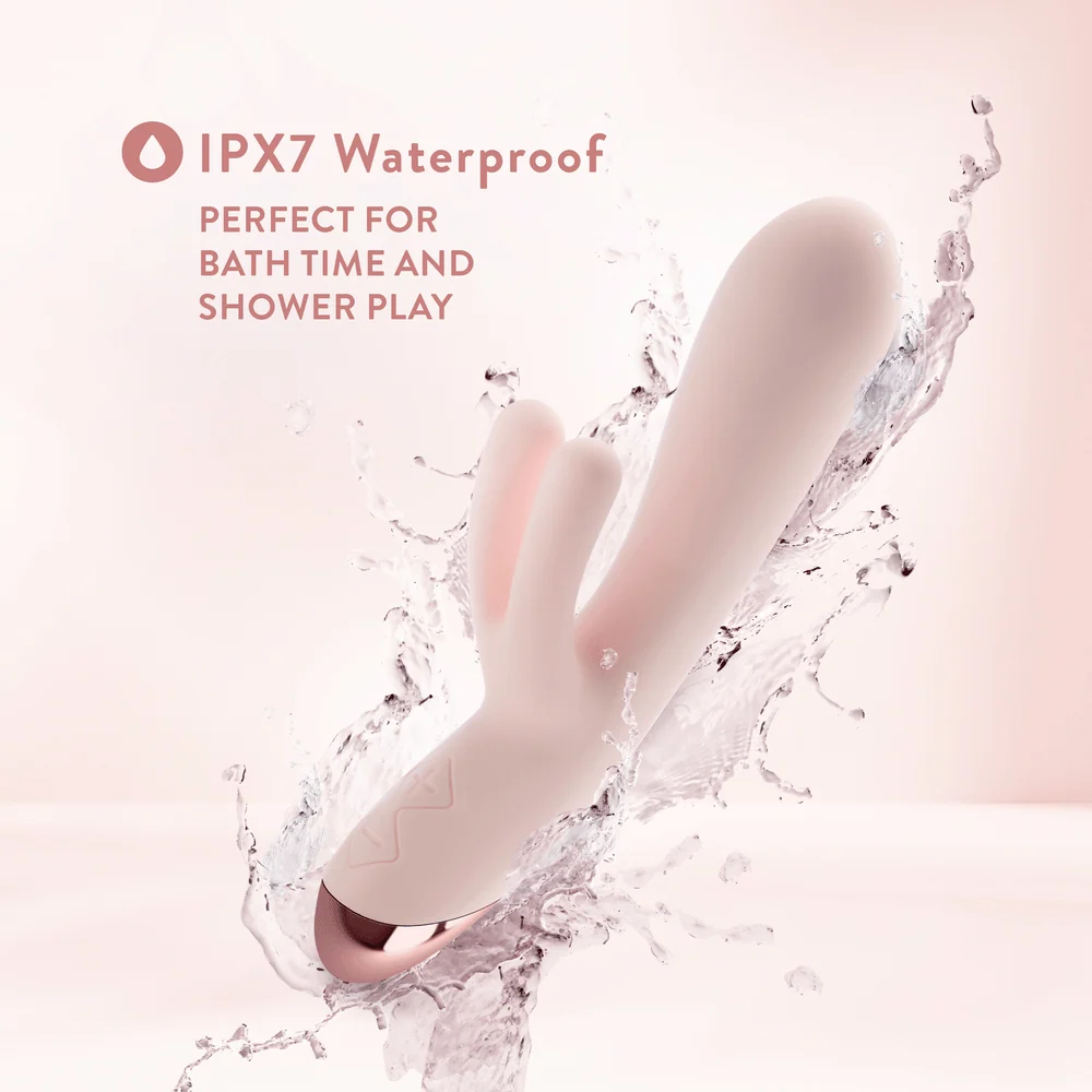 Blush Elora Pink Rabbit Vibrator with 10 Dual Vibration Modes