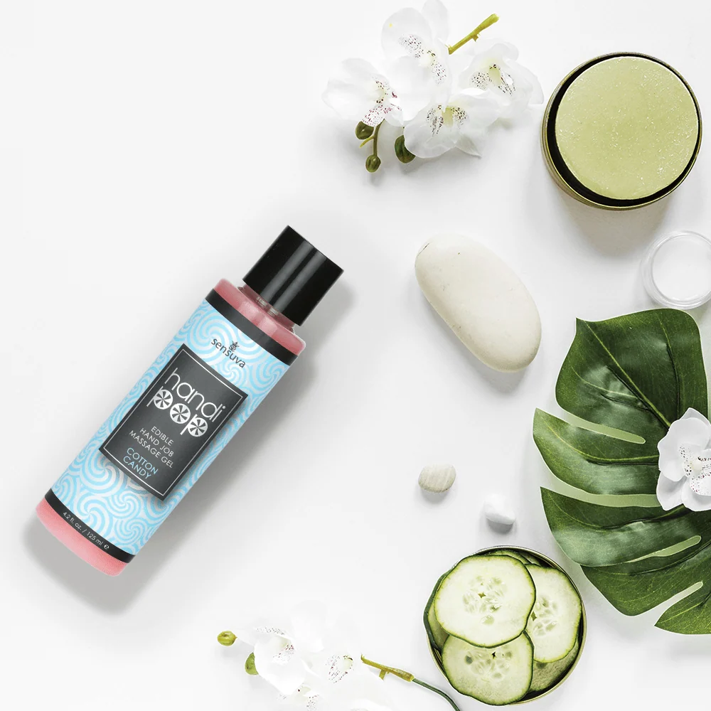 HandiPop Water-Based Edible Handjob Massage Gel