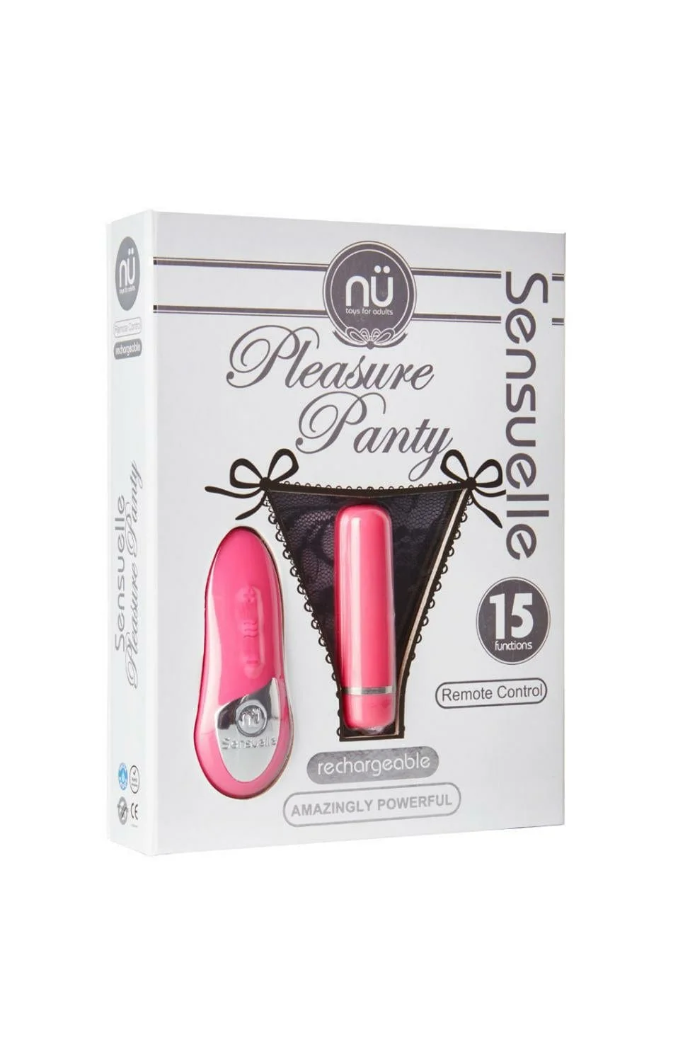 Nu Sensuelle Pleasure Panty with Remote Sync Technology