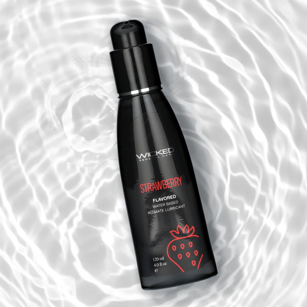 Wicked Aqua Candy Apple Flavored Water-Based Lubricant