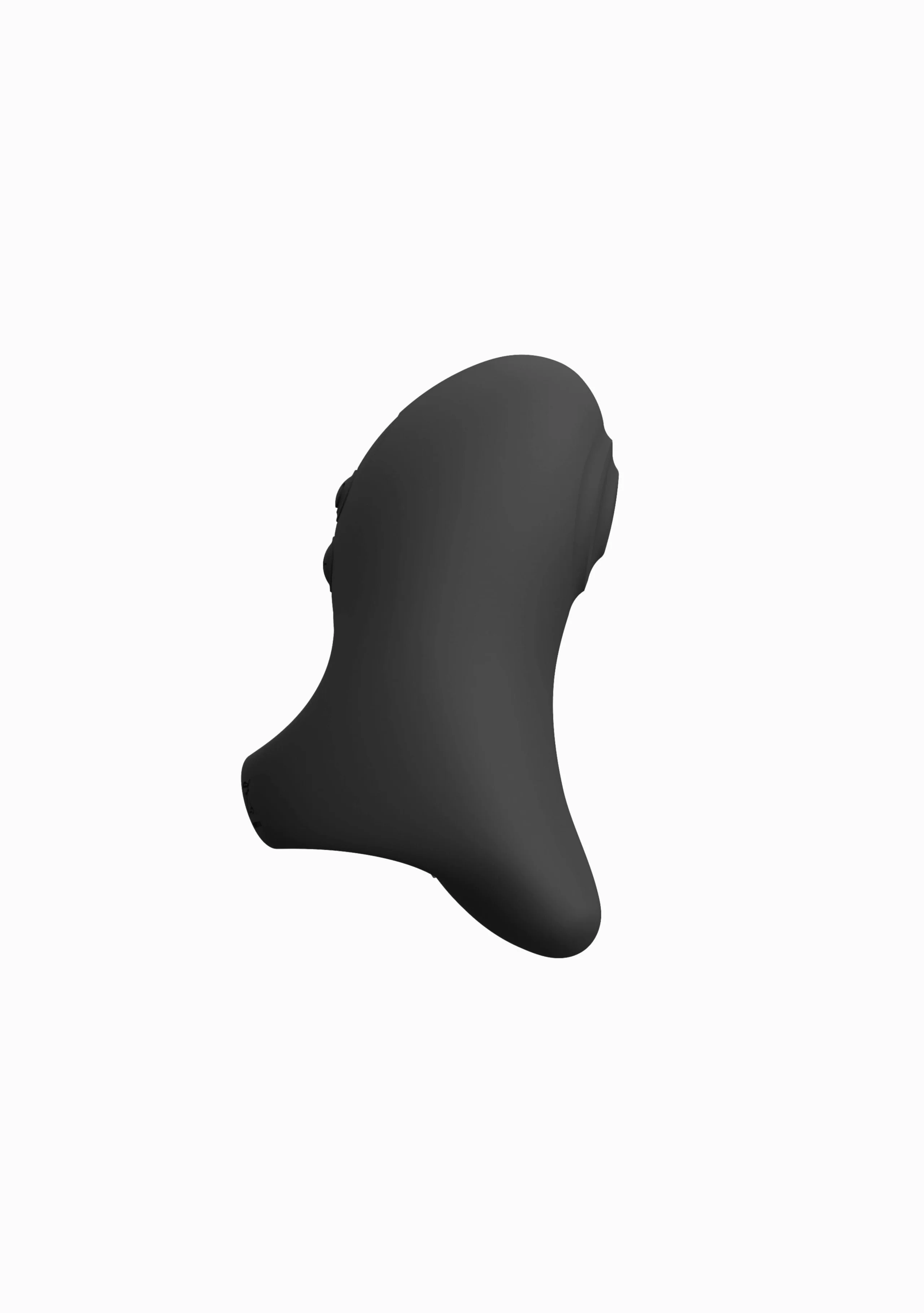 Vive Hana Black Ergonomic Clitoral Finger Vibrator