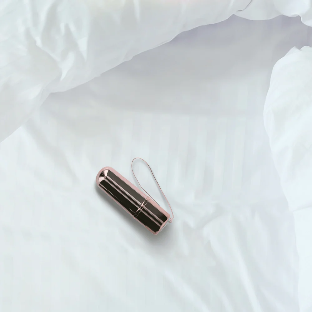Nu Sensuelle Remote Bullet Plus 玫瑰金震动棒，含震动遥控器