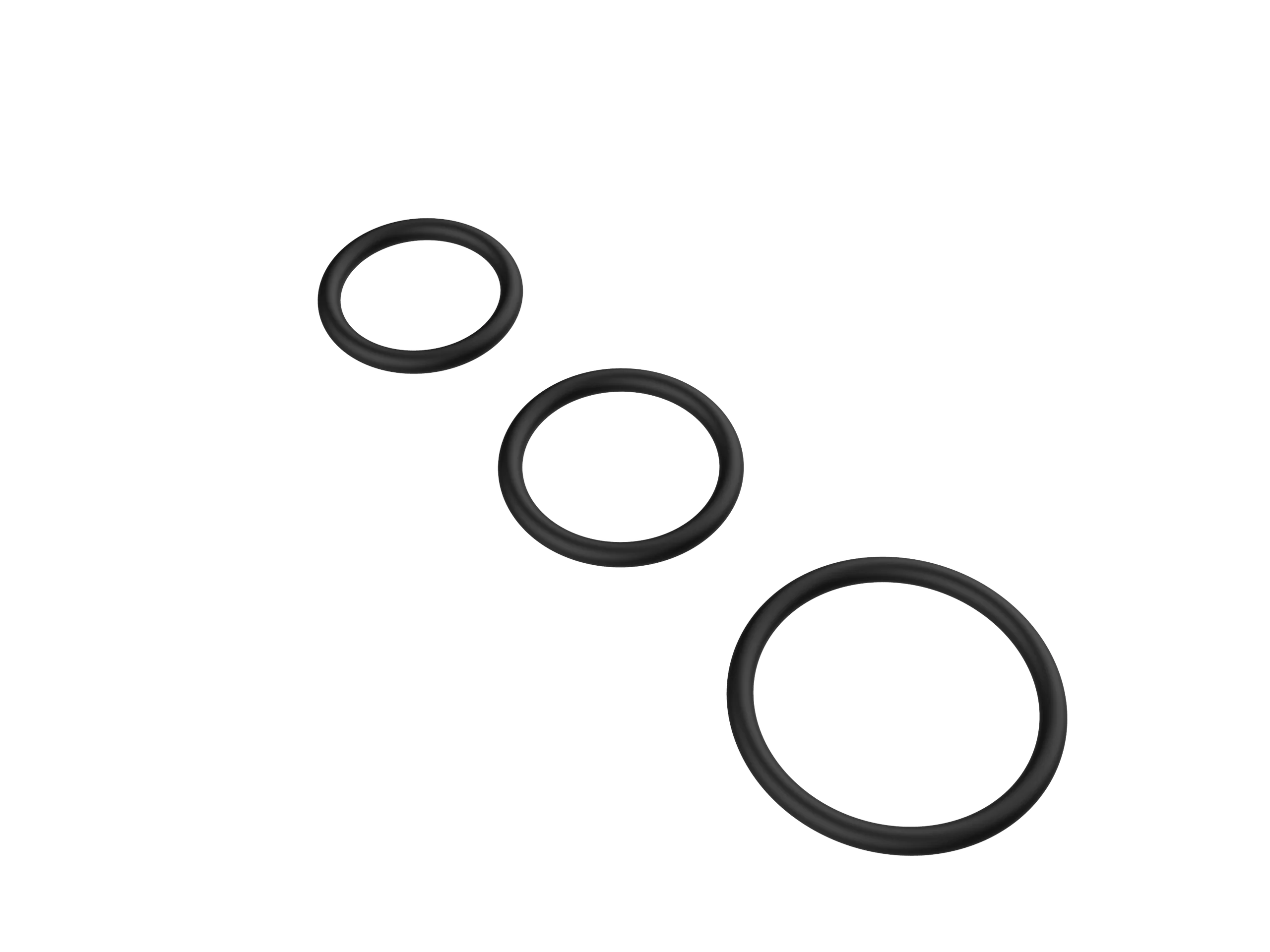 Brazzers O-Ringzz 3pc Silicone Cock Ring Set for Him