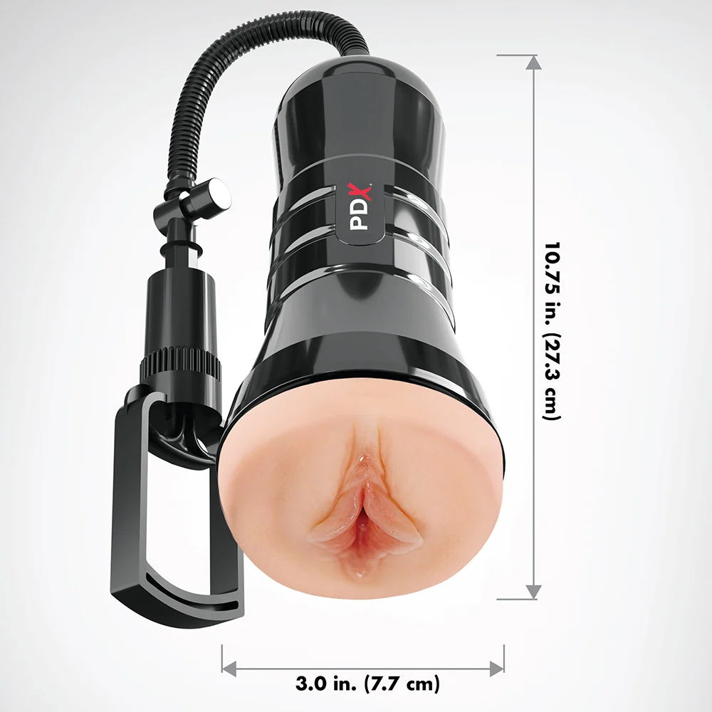 PDX Extreme Wet Pussies Super Sucker XXL Stroker