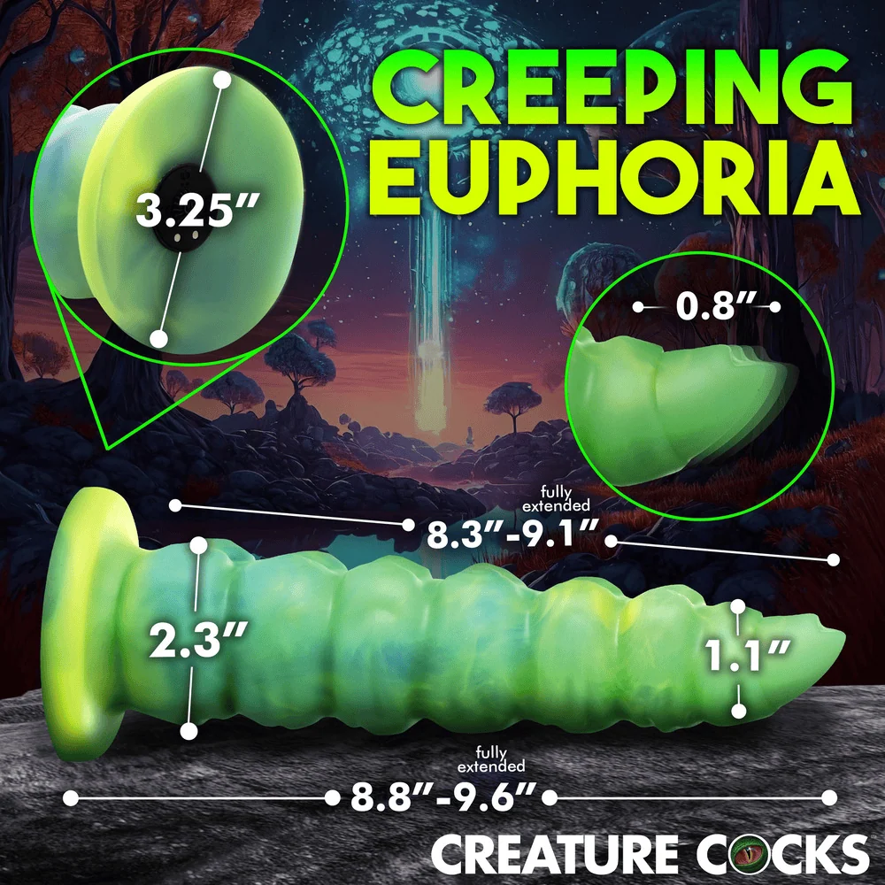 Creature Cocks Squirmer 遥控抽插震动硅胶假阳具